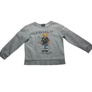 Ralph Lauren Polo Bear Las Vegas Sweatshirt Size 5 Years